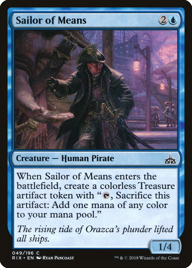 Sailor of Means [Rivals of Ixalan] | Tables and Towers