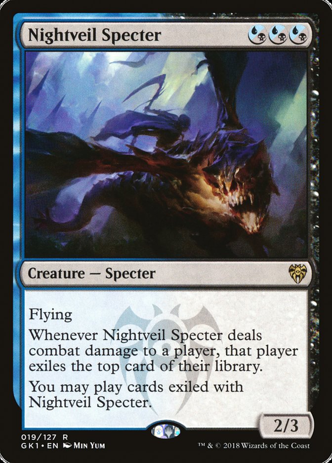 Nightveil Specter [Guilds of Ravnica Guild Kit] | Tables and Towers