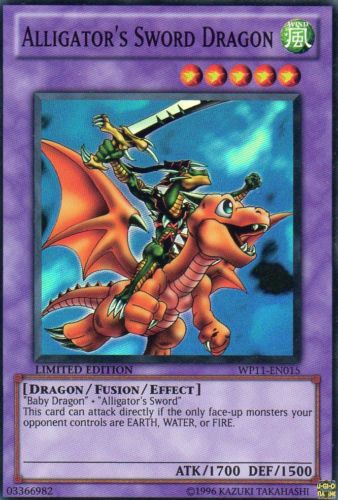 Alligator's Sword Dragon [WP11-EN015] Super Rare | Tables and Towers