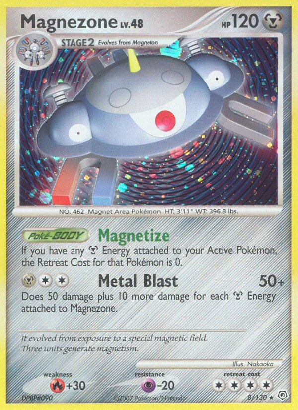 Magnezone (8/130) [Diamond & Pearl: Base Set] | Tables and Towers