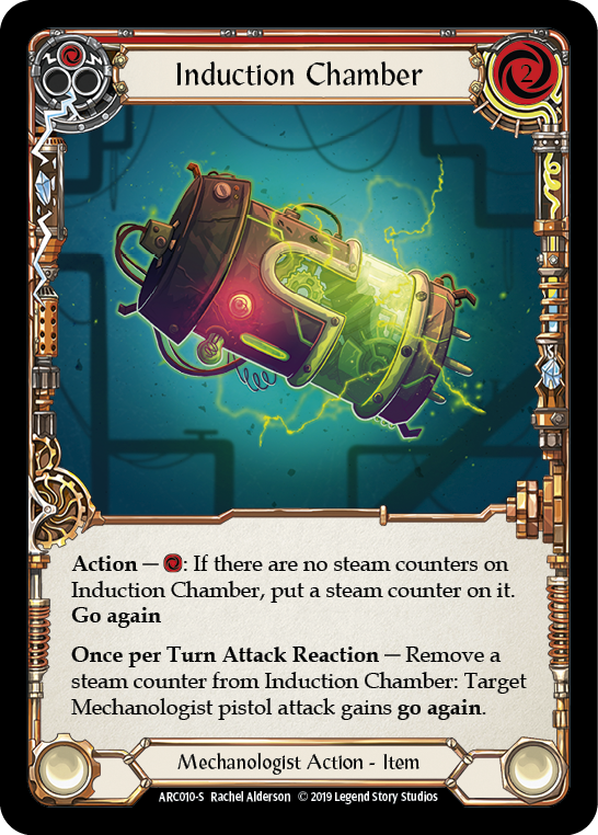 Induction Chamber [ARC010-S] (Arcane Rising)  1st Edition Rainbow Foil | Tables and Towers