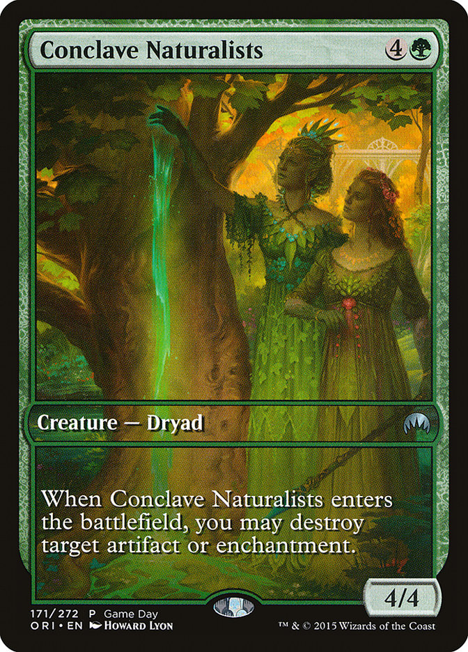 Conclave Naturalists (Game Day) [Magic Origins Promos] | Tables and Towers