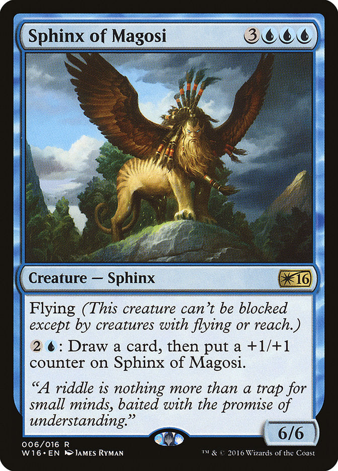 Sphinx of Magosi [Welcome Deck 2016] | Tables and Towers