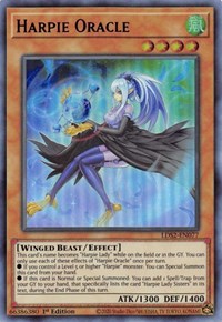 Harpie Oracle (Purple) [LDS2-EN077] Ultra Rare | Tables and Towers