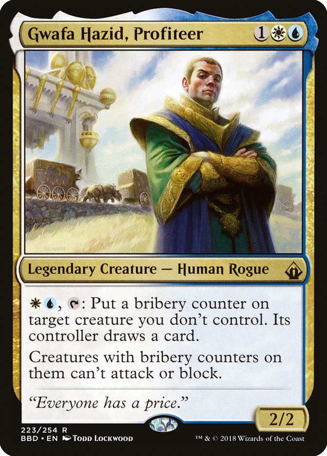 Gwafa Hazid, Profiteer [Battlebond] | Tables and Towers