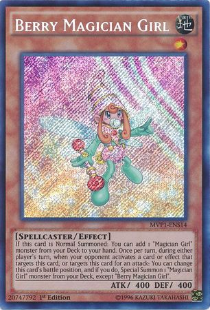 Berry Magician Girl [MVP1-ENS14] Secret Rare | Tables and Towers