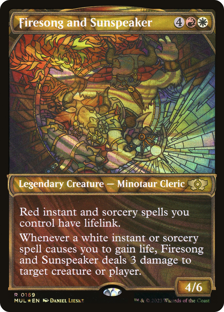 Firesong and Sunspeaker (Halo Foil) [Multiverse Legends] | Tables and Towers