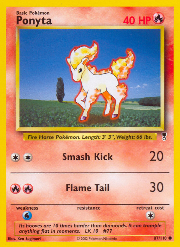 Ponyta (87/110) [Legendary Collection] | Tables and Towers