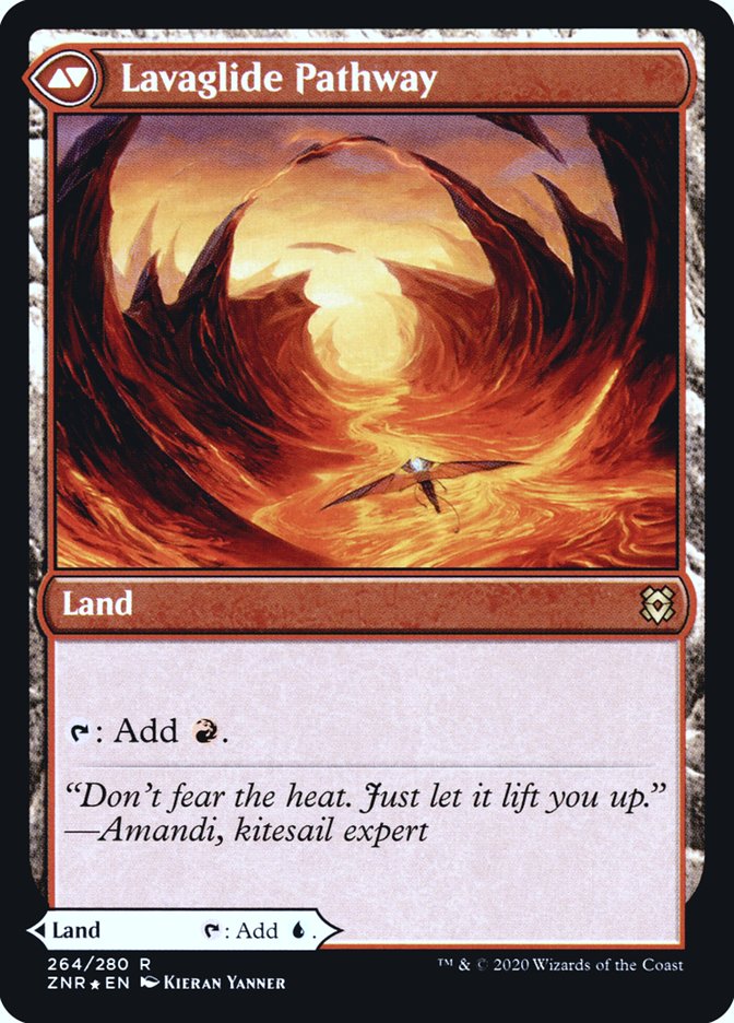 Riverglide Pathway // Lavaglide Pathway [Zendikar Rising Prerelease Promos] | Tables and Towers