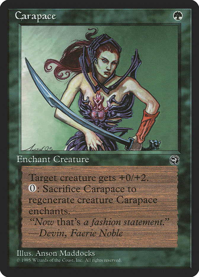 Carapace (Devin Flavor Text) [Homelands] | Tables and Towers