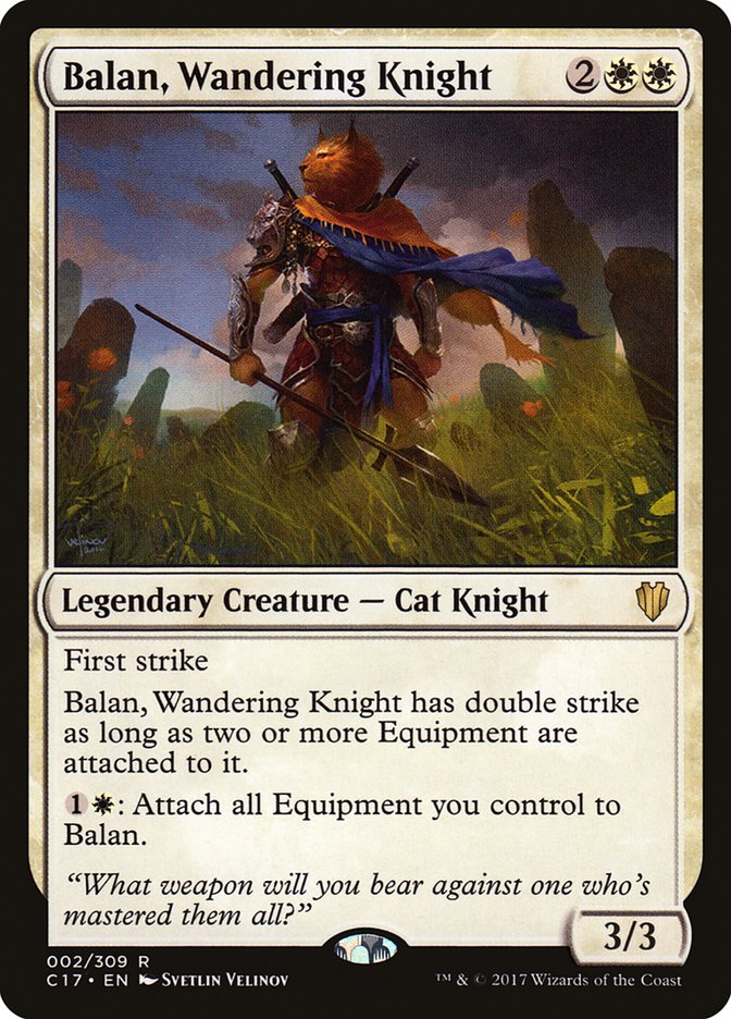 Balan, Wandering Knight [Commander 2017] | Tables and Towers