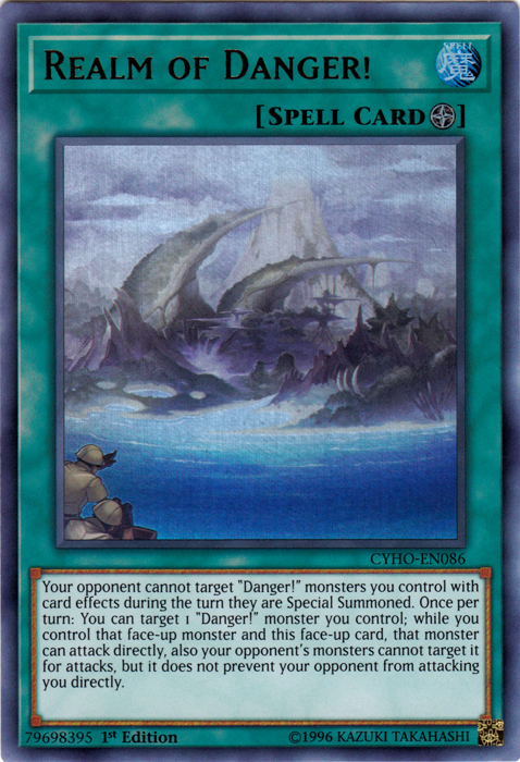 Realm of Danger! [CYHO-EN086] Ultra Rare | Tables and Towers