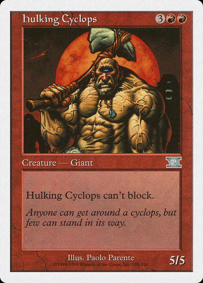 Hulking Cyclops [Classic Sixth Edition] | Tables and Towers