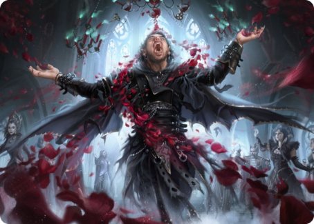 Bloodsoaked Reveler Art Card [Innistrad: Crimson Vow Art Series] | Tables and Towers