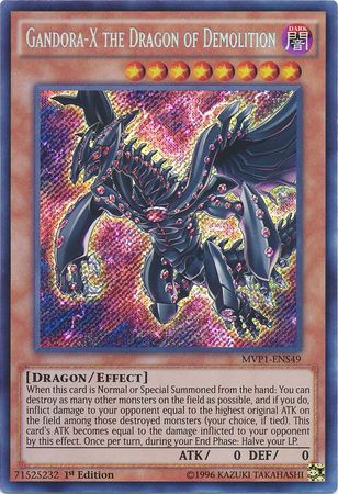 Gandora-X the Dragon of Demolition [MVP1-ENS49] Secret Rare | Tables and Towers