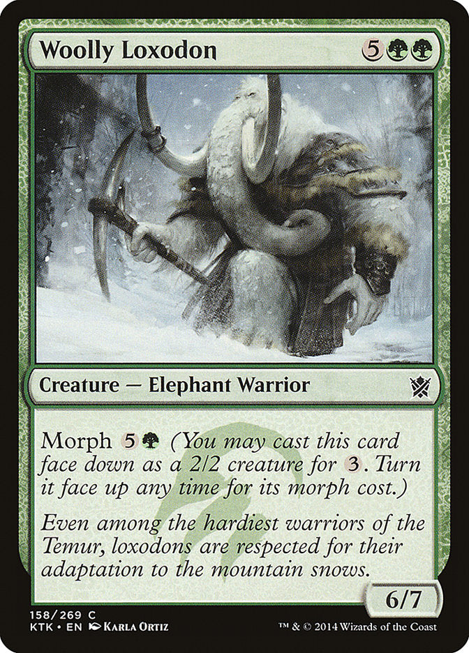 Woolly Loxodon [Khans of Tarkir] | Tables and Towers