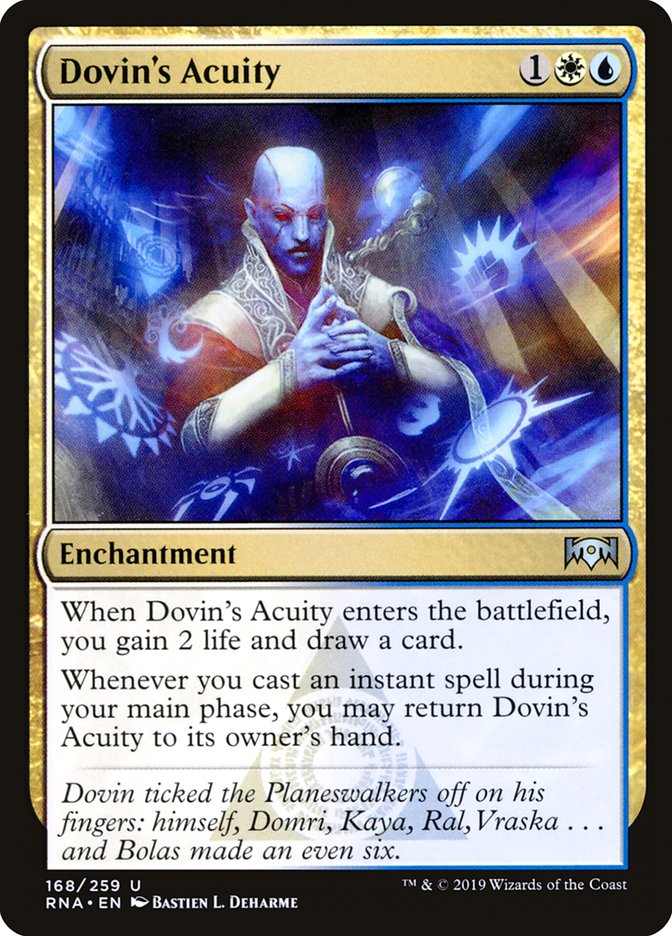 Dovin's Acuity [Ravnica Allegiance] | Tables and Towers