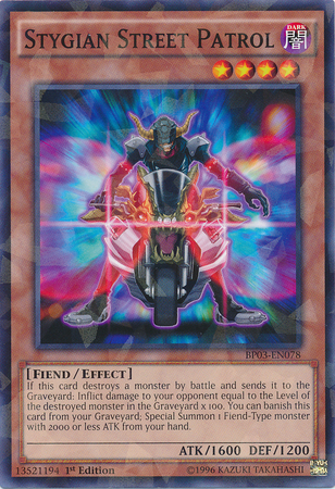 Stygian Street Patrol [BP03-EN078] Shatterfoil Rare | Tables and Towers