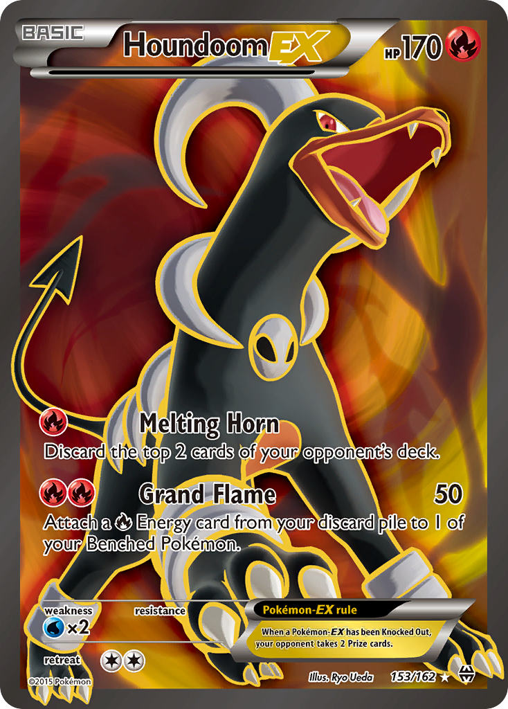 Houndoom EX (153/162) [XY: BREAKthrough] | Tables and Towers