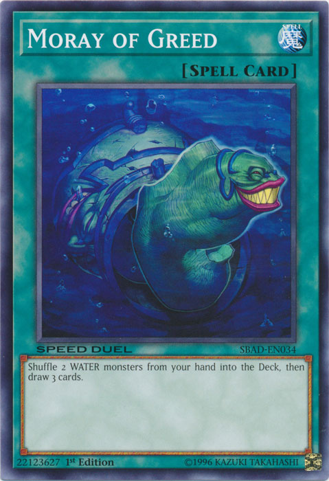Moray of Greed [SBAD-EN034] Common | Tables and Towers