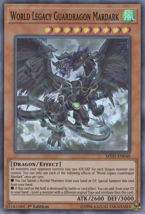 World Legacy Guardragon Mardark [MYFI-EN048] Super Rare | Tables and Towers