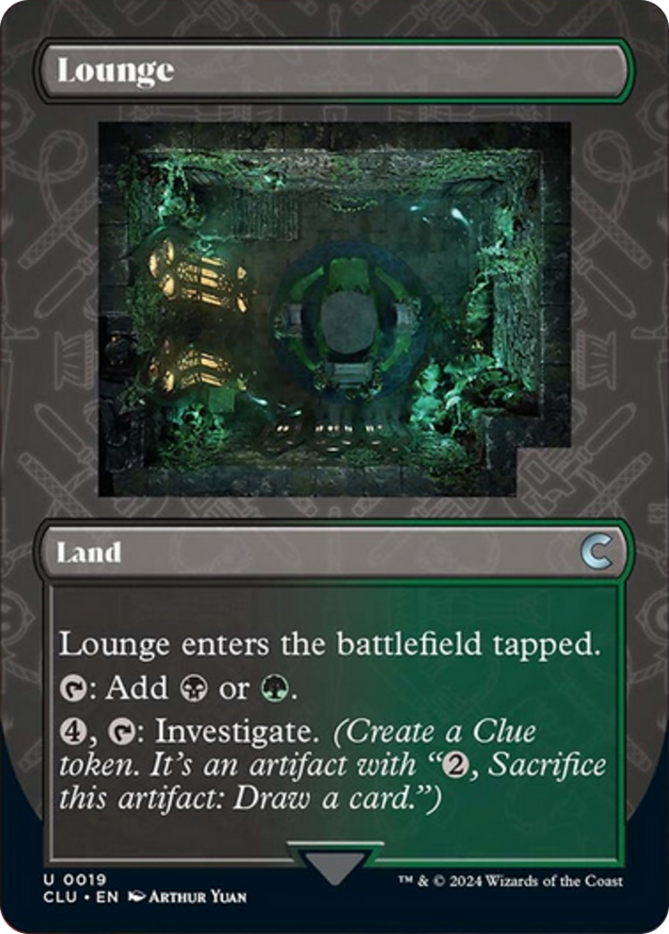 Lounge (Borderless) [Ravnica: Clue Edition] | Tables and Towers