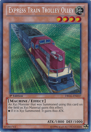 Express Train Trolley Olley [DRLG-EN037] Secret Rare | Tables and Towers