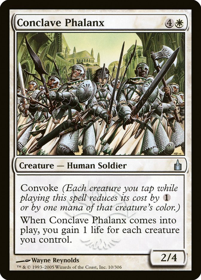 Conclave Phalanx [Ravnica: City of Guilds] | Tables and Towers