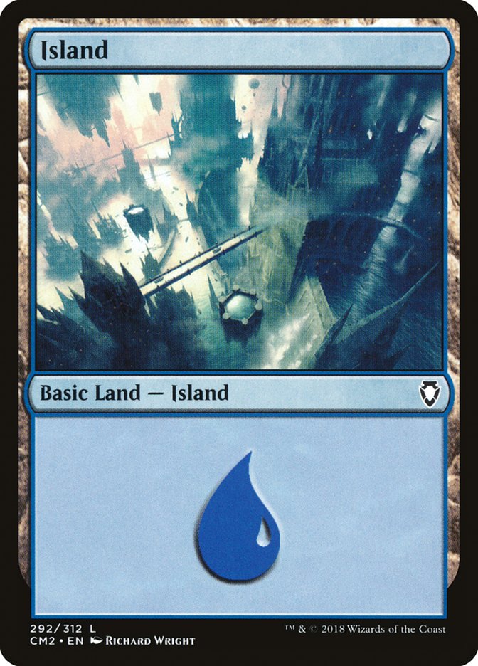 Island (292) [Commander Anthology Volume II] | Tables and Towers