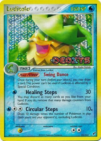 Ludicolo (10/107) (Stamped) [EX: Deoxys] | Tables and Towers