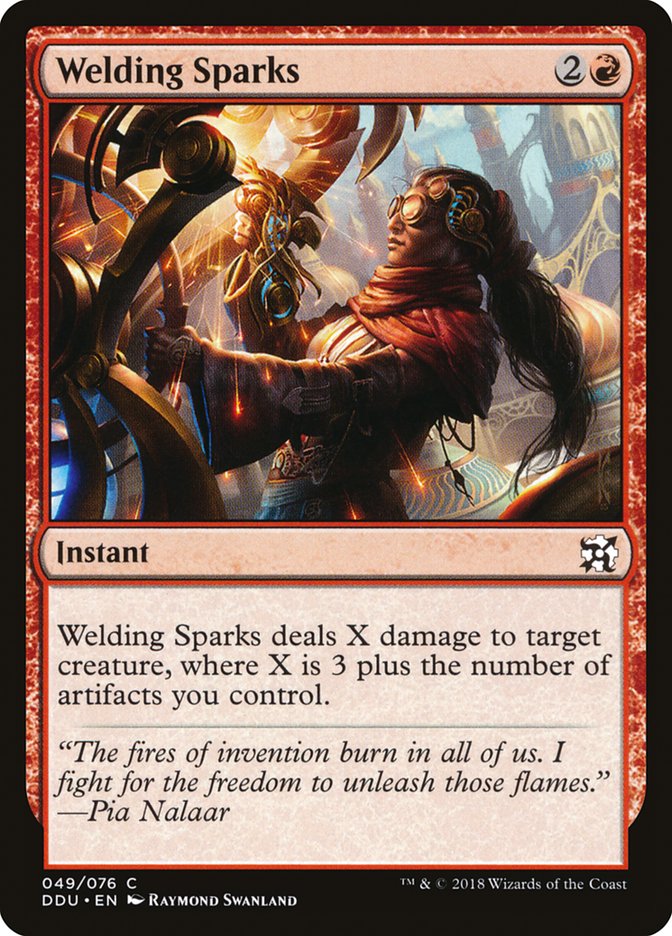 Welding Sparks [Duel Decks: Elves vs. Inventors] | Tables and Towers