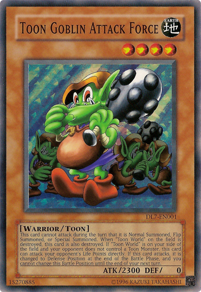 Toon Goblin Attack Force [DL7-EN001] Super Rare | Tables and Towers