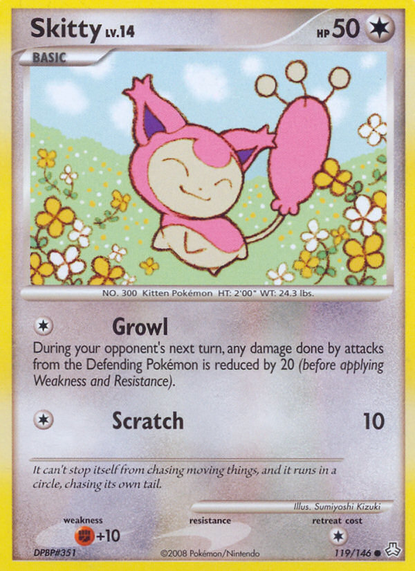 Skitty (119/146) [Diamond & Pearl: Legends Awakened] | Tables and Towers