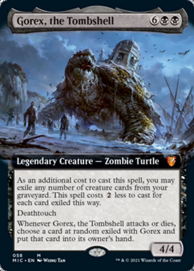 Gorex, the Tombshell (Extended Art) [Innistrad: Midnight Hunt Commander] | Tables and Towers