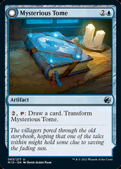 Mysterious Tome // Chilling Chronicle [Innistrad: Midnight Hunt] | Tables and Towers