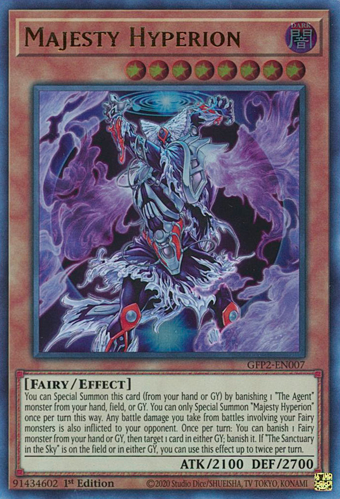 Majesty Hyperion [GFP2-EN007] Ultra Rare | Tables and Towers