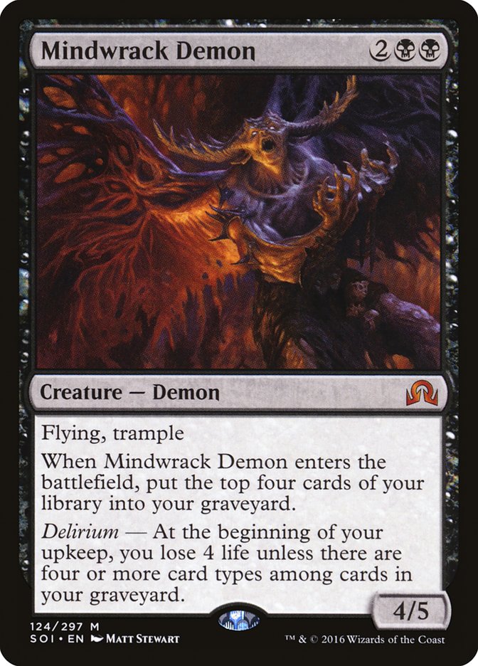 Mindwrack Demon [Shadows over Innistrad] | Tables and Towers