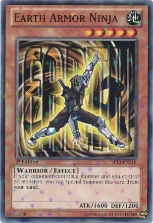 Earth Armor Ninja [SP13-EN018] Starfoil Rare | Tables and Towers