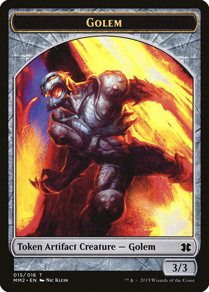 Golem Token [Modern Masters 2015 Tokens] | Tables and Towers