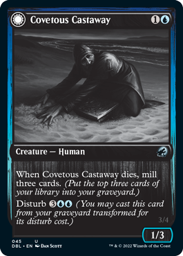 Covetous Castaway // Ghostly Castigator [Innistrad: Double Feature] | Tables and Towers