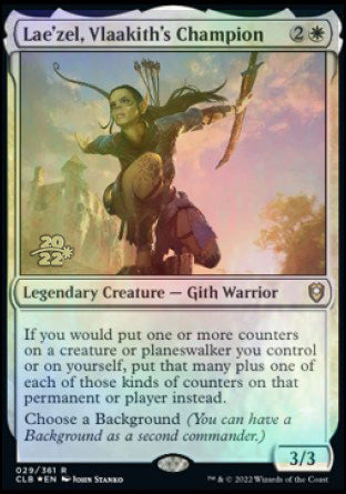 Lae'zel, Vlaakith's Champion [Commander Legends: Battle for Baldur's Gate Prerelease Promos] | Tables and Towers