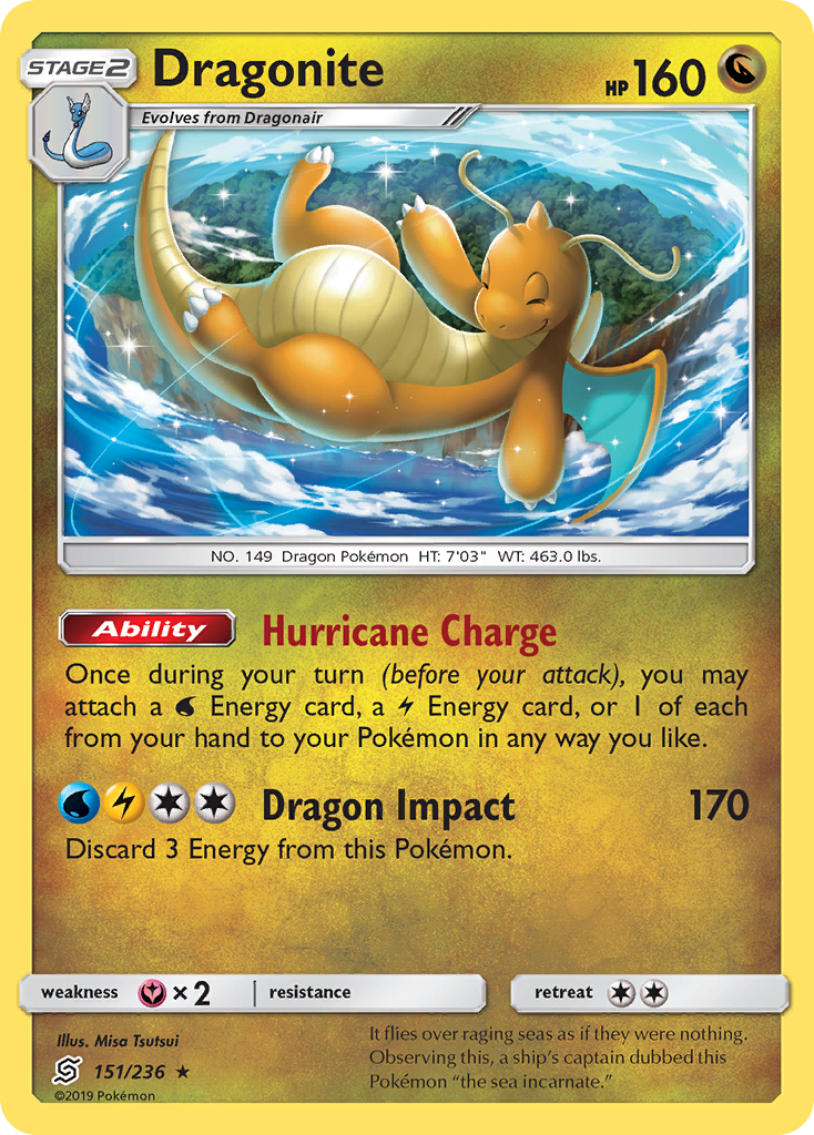 Dragonite (151/236) [Sun & Moon: Unified Minds] | Tables and Towers