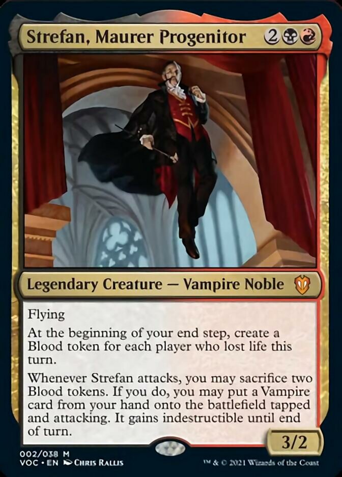 Strefan, Maurer Progenitor [Innistrad: Crimson Vow Commander] | Tables and Towers