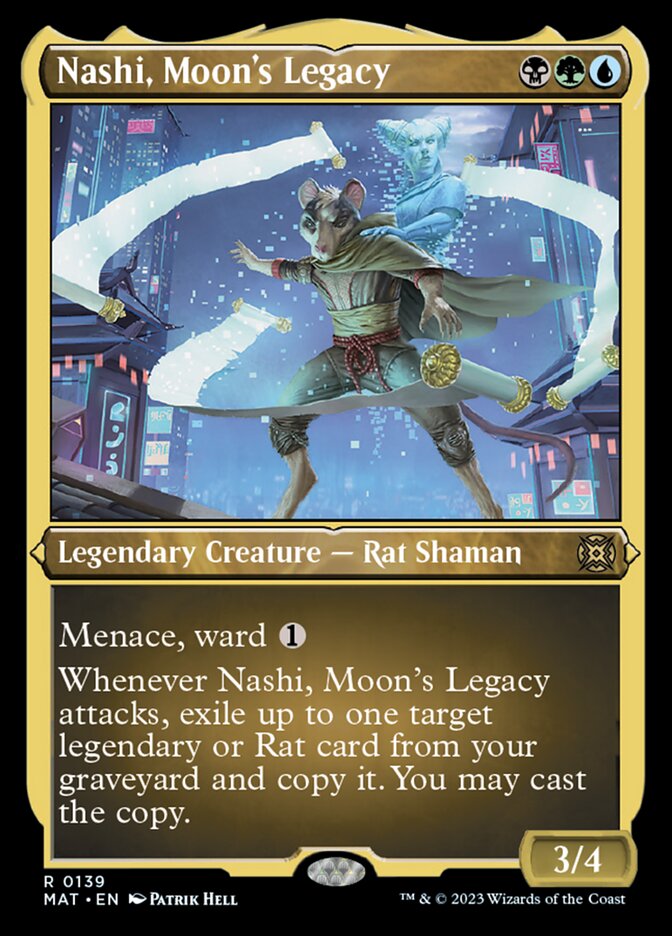 Nashi, Moon's Legacy (Foil Etched) [March of the Machine: The Aftermath] | Tables and Towers