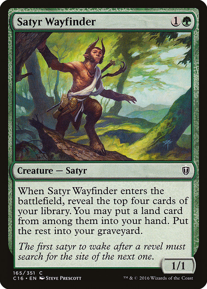 Satyr Wayfinder [Commander 2016] | Tables and Towers