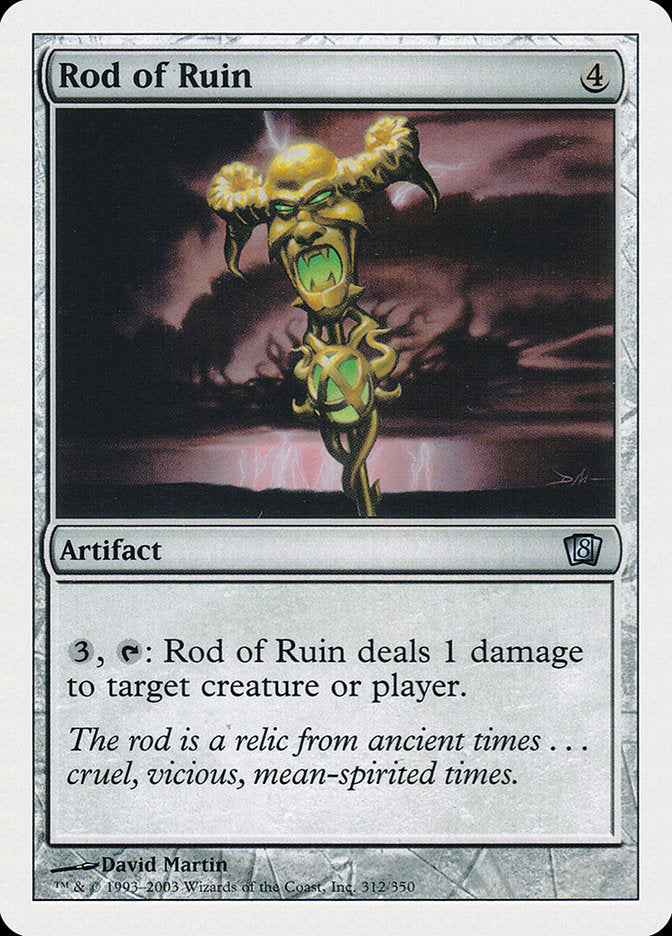 Rod of Ruin [Eighth Edition] | Tables and Towers