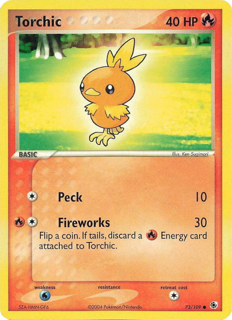 Torchic (73/109) [EX: Battle Stadium] | Tables and Towers