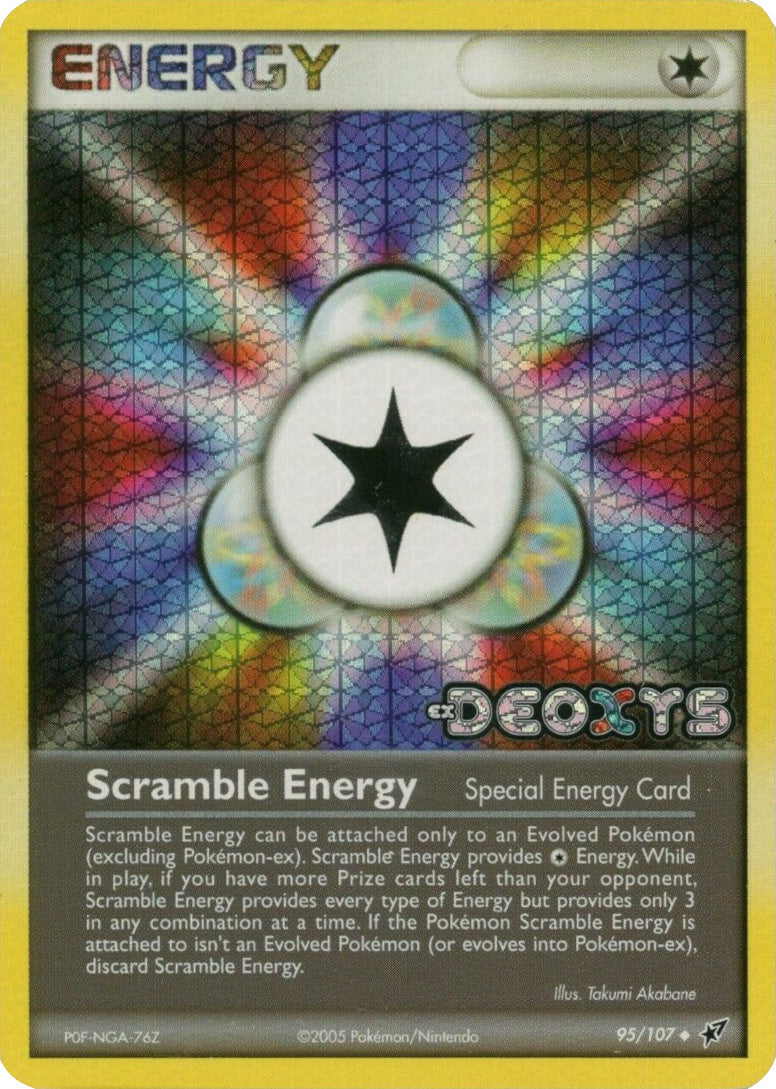 Scramble Energy (95/107) (Stamped) [EX: Deoxys] | Tables and Towers