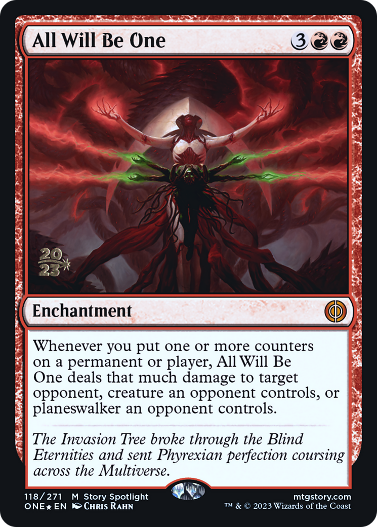 All Will Be One [Phyrexia: All Will Be One Prerelease Promos] | Tables and Towers