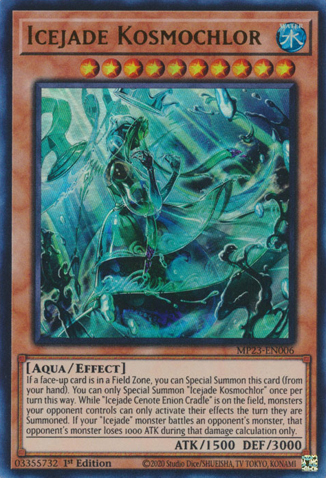 Icejade Kosmochlor [MP23-EN006] Ultra Rare | Tables and Towers